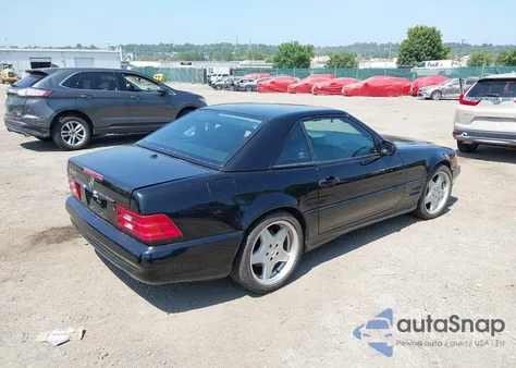 2001 Mercedes-Benz Sl 500 z USA, uszkodzony, nr VIN WDBFA68F71F200714